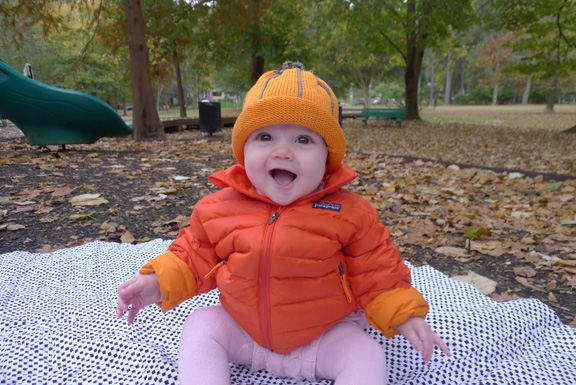 Bundled up for fall…